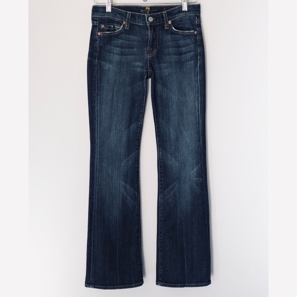 7 For All Mankind bootcut jeans size 25 - Picture 2 of 4